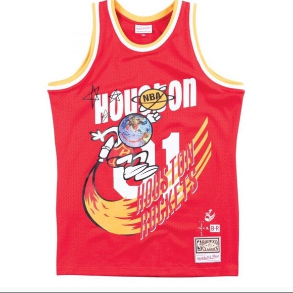Mitchell & Ness Other - Mitchell and ness travis Scott/cactus jack jersey